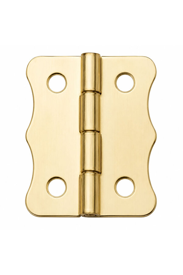 Evi̇mdeyokyok Sarı 100 Adet Papatya Menteşe Düz 30X23 Mm - Dekorati̇f Çerçeve Fener Kutu Menteşesi̇