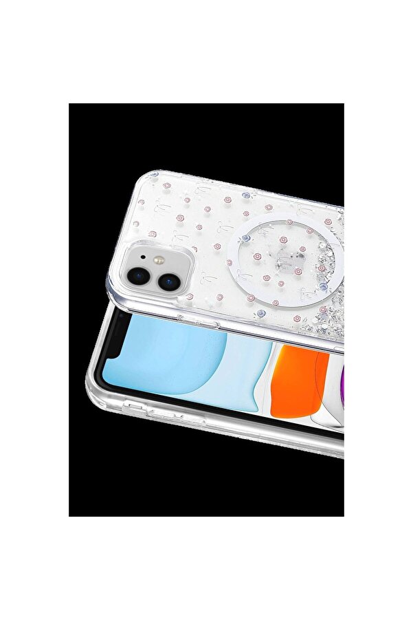 Ethab Ti̇caret Glb-Stl41414 Onegi̇f İphone 11 Mi̇sk Si̇mli̇ Magsafe Kapak - Desen 1