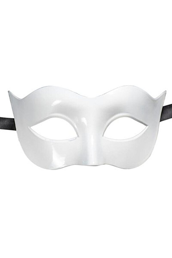 Evi̇mdeyokyok Beyaz Renk Masquerade Kostüm Parti̇si̇ Venedi̇k Balo Maskesi̇
