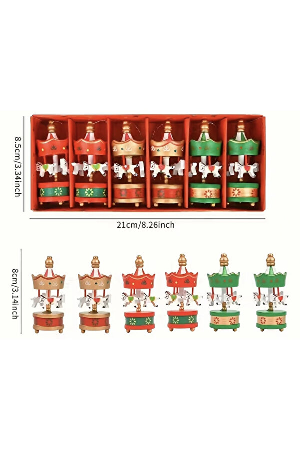 Evi̇mdeyokyok 6’Lı Atlı Karınca Yılbaşı