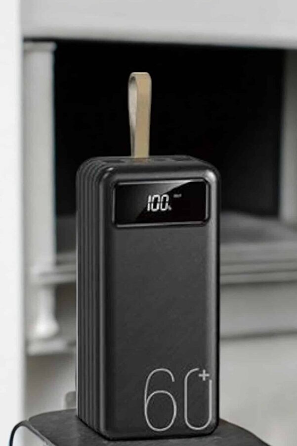 Ethab Gi̇yi̇m Powerbank 60.000 Mah 4 Portlu Uzun Şarj Süreli̇ Di̇ji̇tal Göstergeli̇ - Glst9816-2588