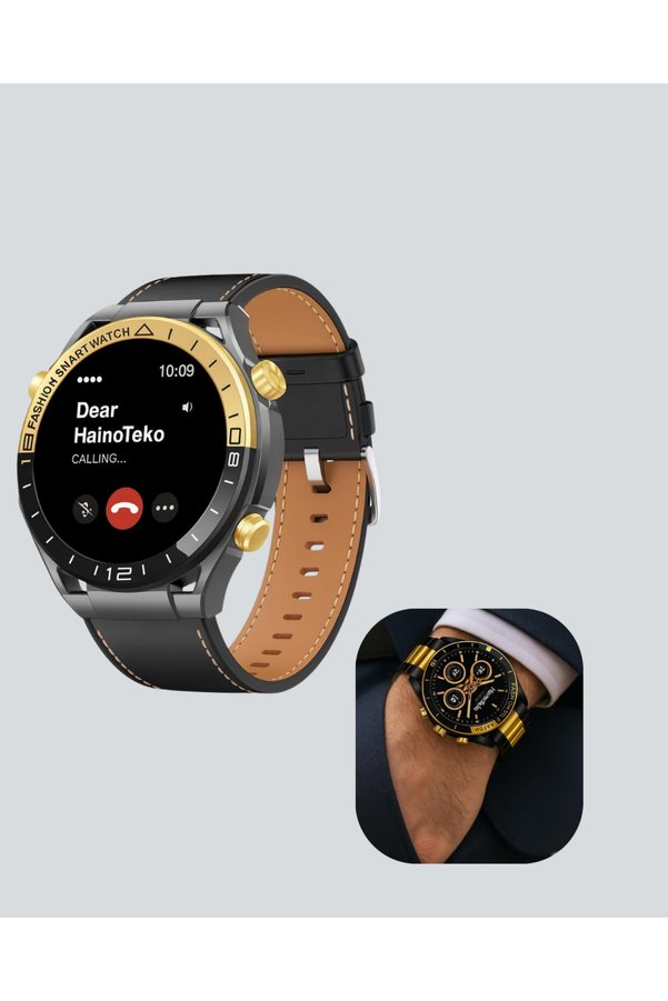 Hubrendy Amoled Akıllı Saat Manyetik Şarj Gps Destekli Spor Ve Günlük Kullanım