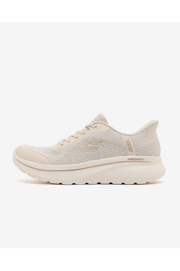SKECHERS GO Walk Arch FIT N-JOY Kadın Natürel Yürüyüş Ayakkabısı 125852TK NAT