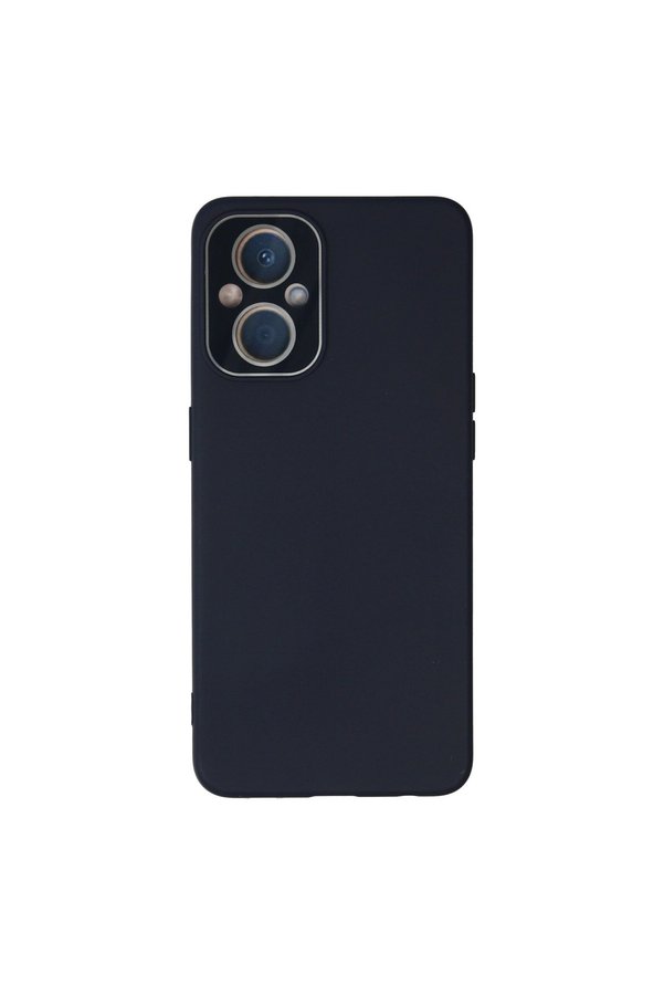 Evimdeyokyok Oppo Reno 7 Lite Kılıf Lansman Glass Kapak - Lacivert
