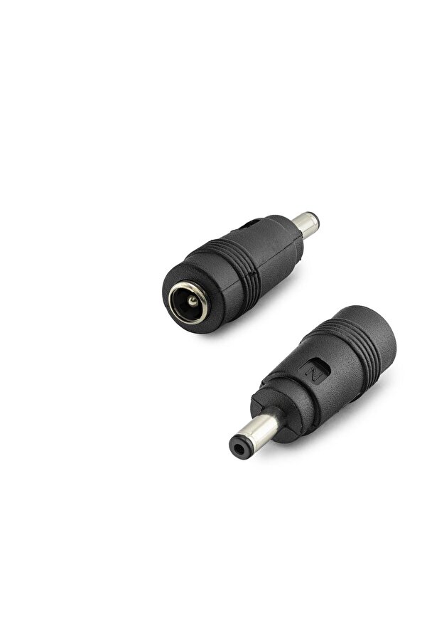 Evi̇mdeyokyok Dc Jack Dönüştürücü 5.5X2.5 Mm Soket 4.0X1.35 Mm Fi̇ş 10 Adetli̇ Paket Si̇yah Hdx1315
