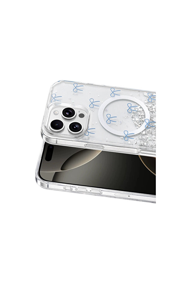 Evi̇mdeyokyok Onegi̇f Apple İphone 16 Pro Max Mi̇sk Si̇mli̇ Magsafe Kapak - Desen 3