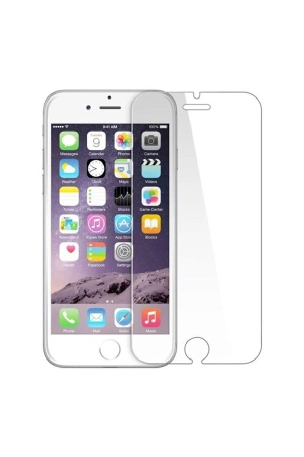 Ethab Ticaret Glb-Stl41414 Iphone 7 Plus Uyumlu Premium Ekran Koruyucu 9H Sert Temperli Kırılmaz Cam Koruma Şeffaf