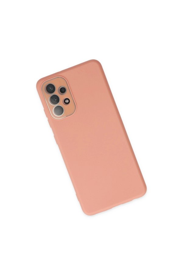 Evimdeyokyok Samsung Galaxy A53 5G Kılıf Lansman Glass Kapak - Pembe