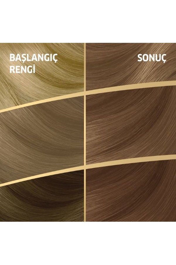 Ethab Ticaret Glb-Stl41414 Naturals Saç Boyası Koyu Kumral 6/0