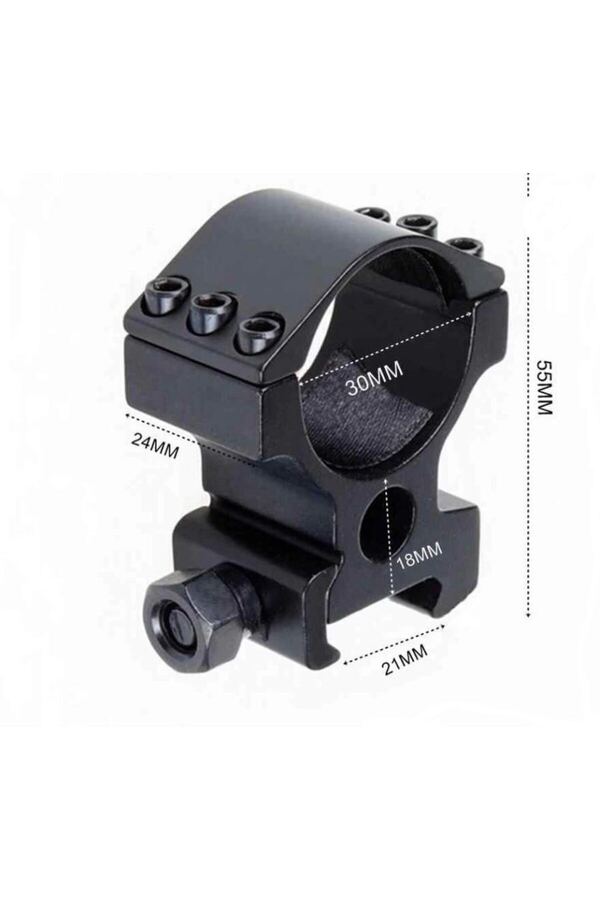 Ethab Ticaret Glb-Stl41414 30Mm/21Mm Için Lazer,Fener Bağlama Aparatı