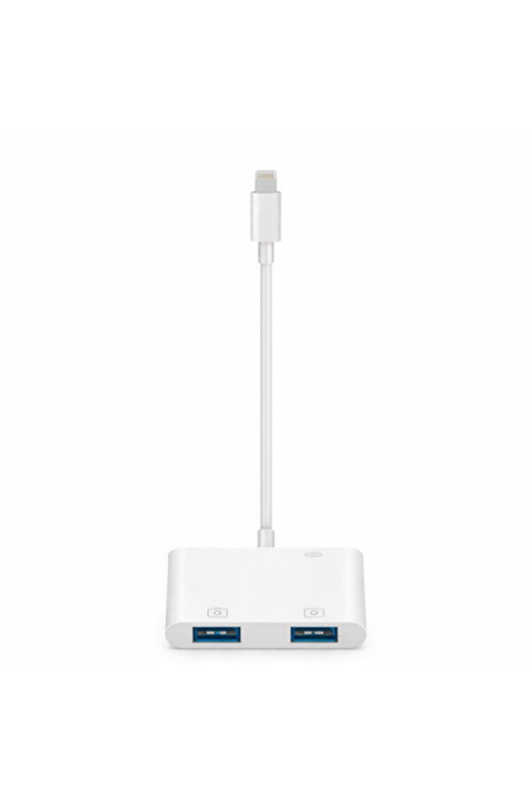 Evi̇mdeyokyok Zr540 2 Usb 1 Li̇ghtni̇ng Camera Adapter
