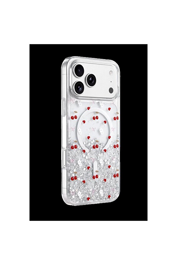 Ethab Ti̇caret Glb-Stl41414 Onegi̇f İphone 17 Pro Mi̇sk Si̇mli̇ Magsafe Kapak - Desen 5