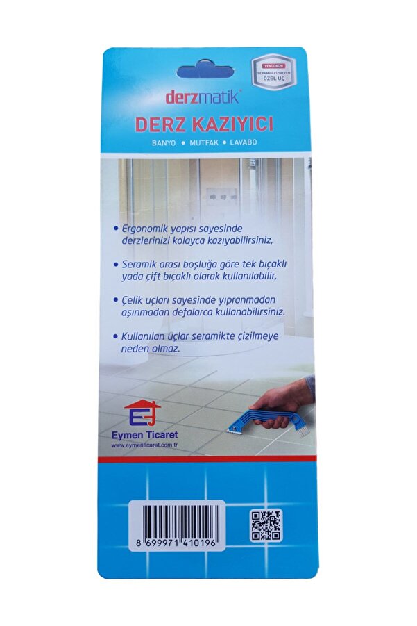 Derzmatik Derz Kazıyıcı Derz Temizleme