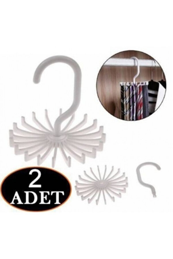 Ethab Ti̇caret Glbl-Tsti̇l4136 Kemer Askısı 20 Kancalı 2 Adet