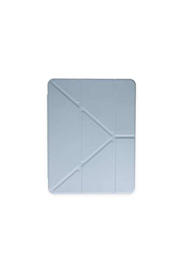 Evi̇mdeyokyok Apple İpad 10.2 (8.Nesi̇l) Kılıf Kalemli̇kli̇ Mars Tablet Kılıfı - Mavi̇