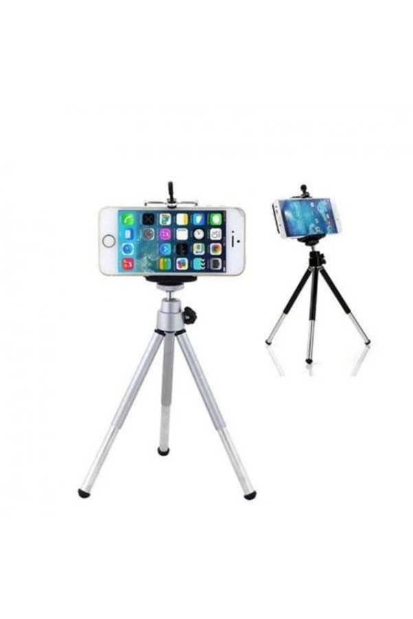 Ethab Ticaret Glb-Stl41414 Metalik Renk Tripod 3 Yönlü Profesyonel