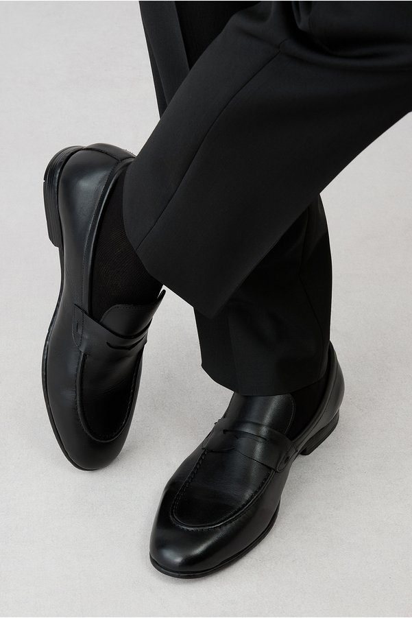 Kiğılı Klasik Deri Loafer Ayakkabı
