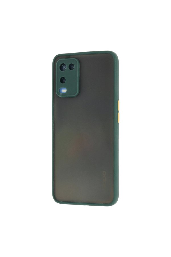 Evimdeyokyok Oppo A54 4G Kılıf Montreal Silikon Kapak - Yeşil