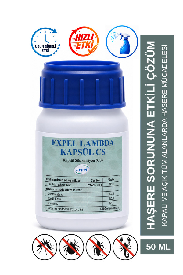 EXPEL Lambda Kapsül Cs 50 Ml.