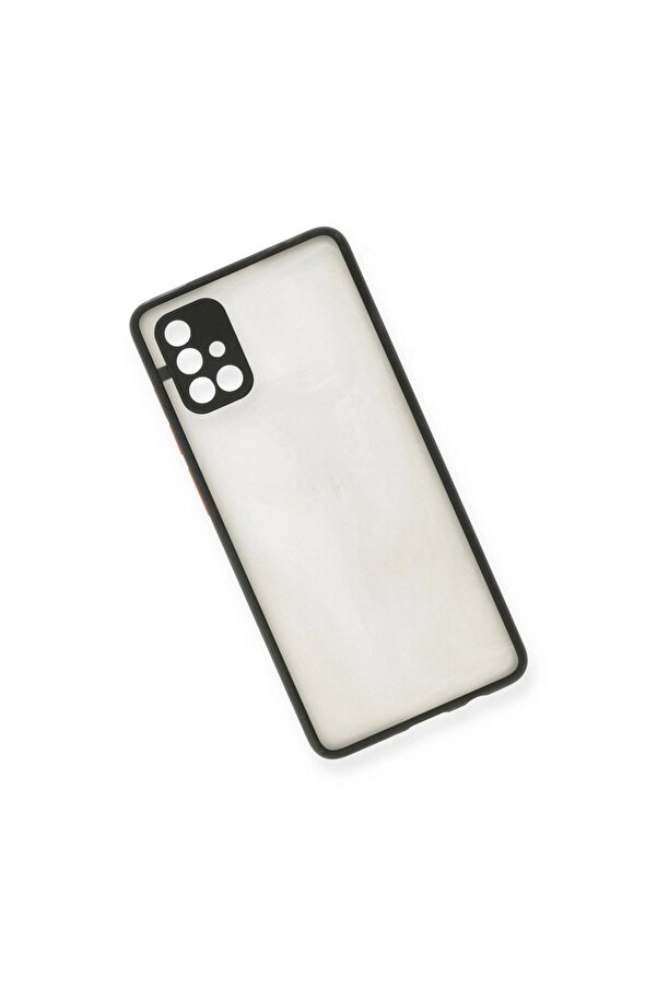 Ethab Ti̇caret Glb-Stl41414 Samsung Galaxy A71 Kılıf Montreal Si̇li̇kon Kapak - Si̇yah