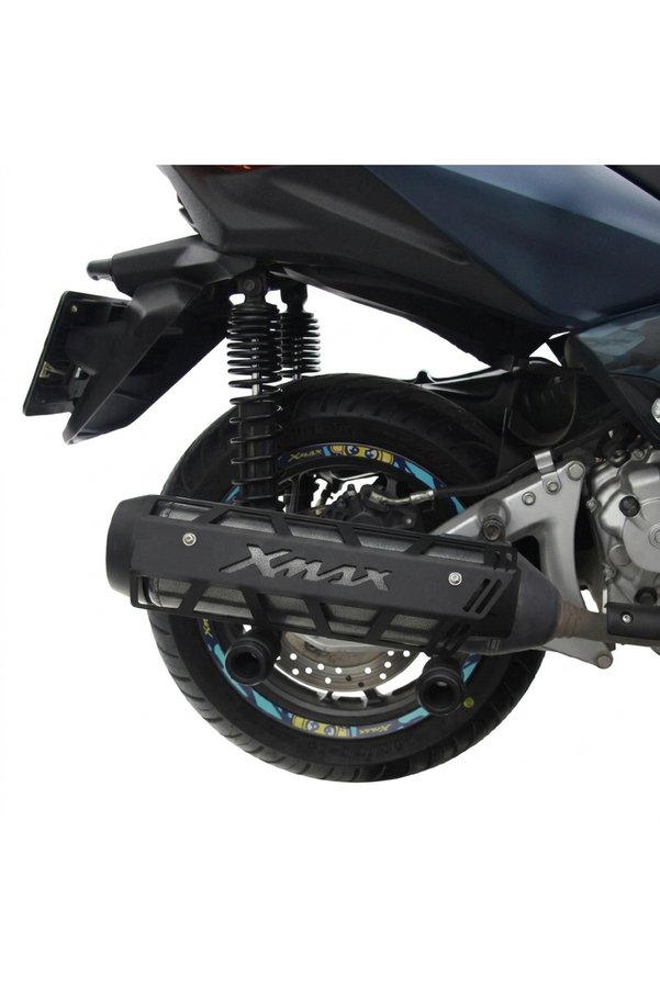 Yamaha Xmax Uyumlu Egzoz Koruma Siyah Renk 2014-2017