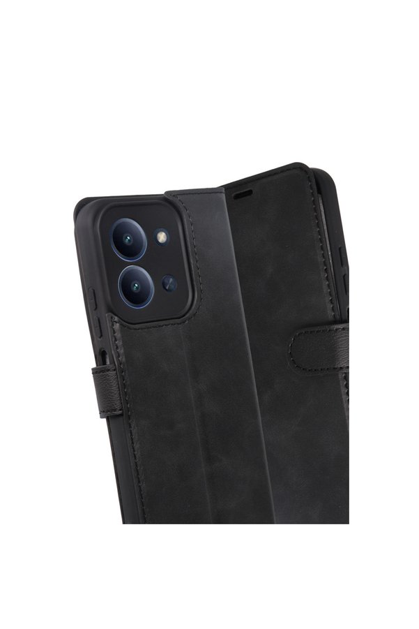 Evimdeyokyok Xiaomi Redmi 15C 4G Trend S Plus Kapaklı Kılıf - Siyah