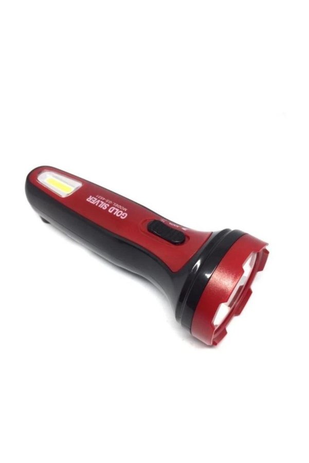 Ethab Ticaret Glb-Stl41414 Gold Silver Gs-4531 3 Watt+1 Watt Cob Led Li Şarjlı El Feneri