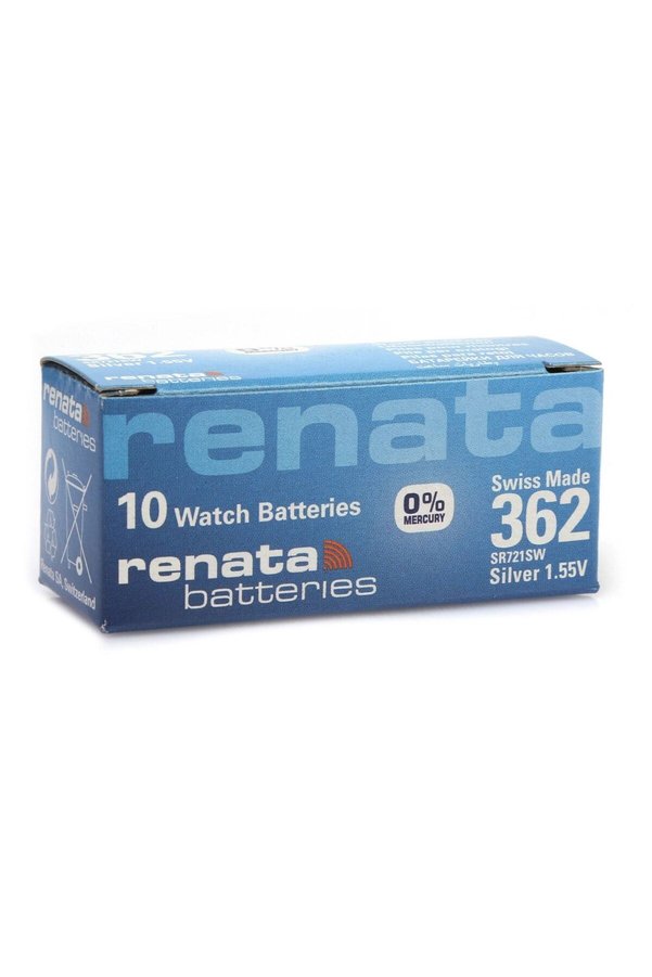 Ethab Ti̇caret Glb-Stl41414 Renata 362 Sr721Sw 1.55V Alkali̇n Saat Pi̇li̇ 10 Adet