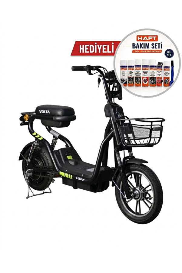 Volta VSM Elektrikli Bisiklet 2026 - Haft 8'li Motosiklet Bakım Seti Hediyeli