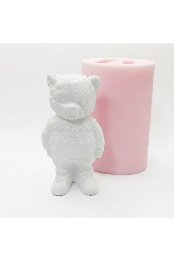 Kalıpcınızburada Teddy Mum / Bi̇blo Si̇li̇kon Kalıp - K7502