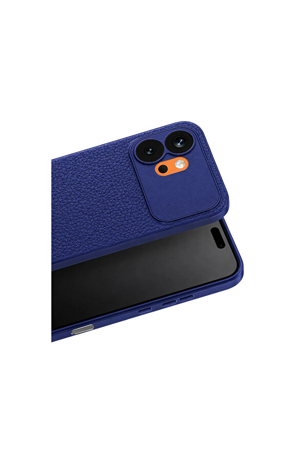 Evi̇mdeyokyok Huawei̇ Honor 600 Thermax Si̇li̇kon Kılıf - Laci̇vert