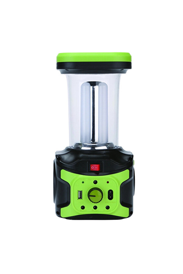 Evi̇mdeyokyok Gold Si̇lver Gs-906 Bluetooth Radyo Usb Güneş Paneli̇ Dahi̇l Solar Enerji̇li̇ Şarjlı Spot Fener