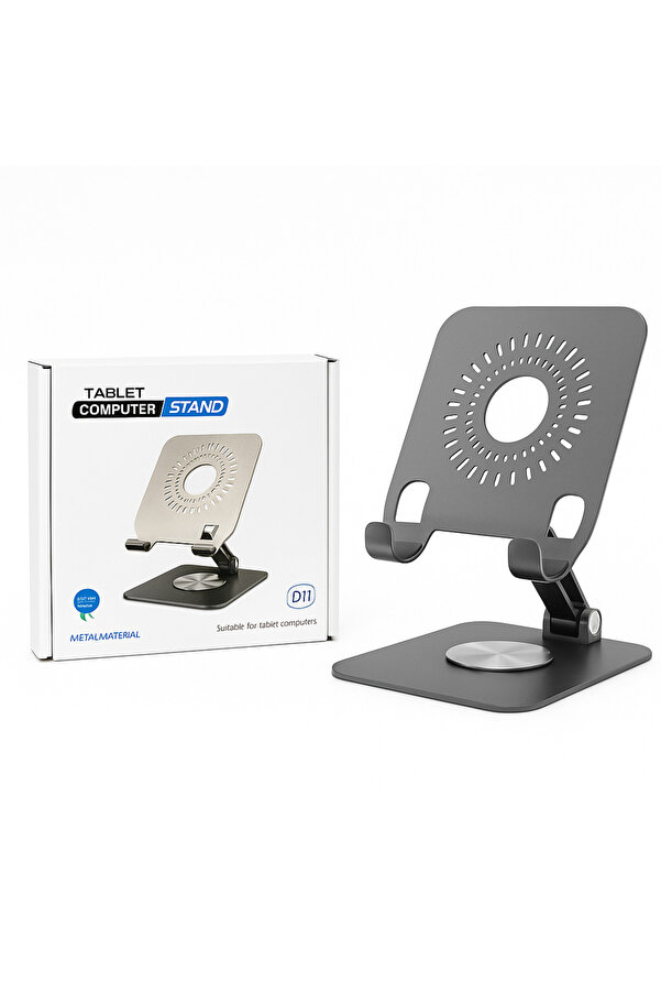 Evi̇mdeyokyok D11 Dönerli̇ Metal Tablet Stand Zr758
