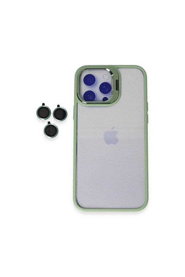 Ethab Ti̇caret Glb-Stl41414 Joko İphone 14 Pro Kılıf Roblox Lens Standlı Kapak - Yeşi̇l