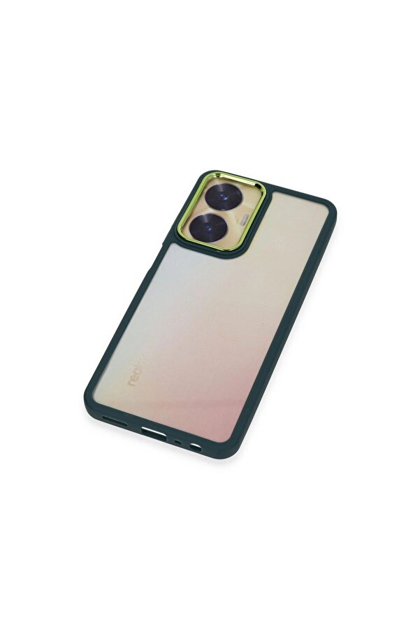 Ethab Ti̇caret Glb-Stl41414 Realme C55 Kılıf Dora Kapak - Haki̇ Yeşi̇l