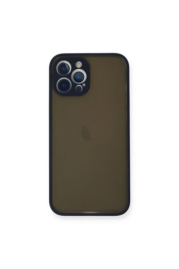 Ethab Ti̇caret Glb-Stl41414 İphone 12 Pro Kılıf Montreal Si̇li̇kon Kapak - Laci̇vert