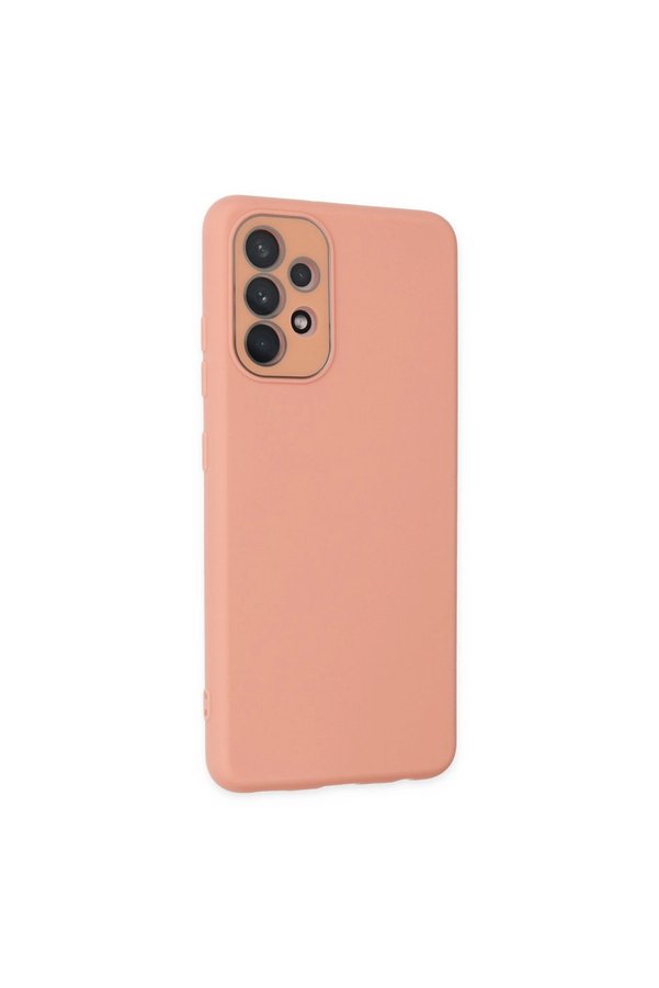 Evimdeyokyok Samsung Galaxy A53 5G Kılıf Lansman Glass Kapak - Pembe