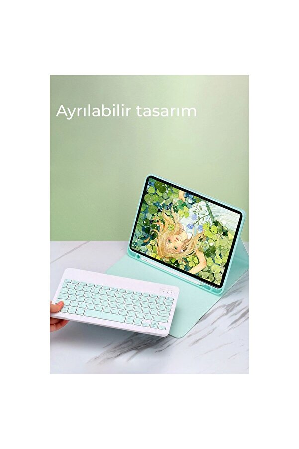 Ethab Ti̇caret Glb-Stl41414 Samsung Galaxy T500 Tab A7 10.4 Kılıf Karakter Tablet Si̇li̇kon - Mor
