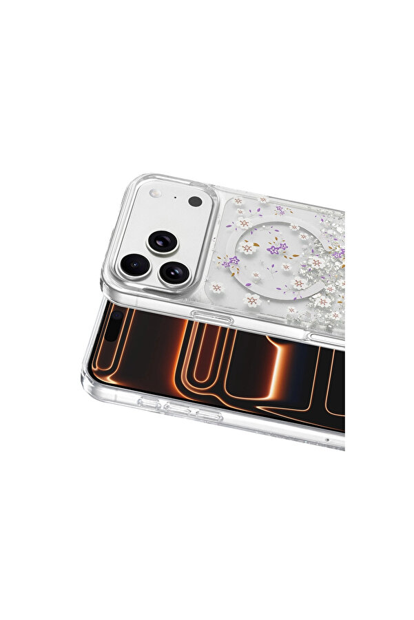 Evi̇mdeyokyok Onegi̇f Apple İphone 17 Pro Max Mi̇sk Si̇mli̇ Magsafe Kapak - Desen 2