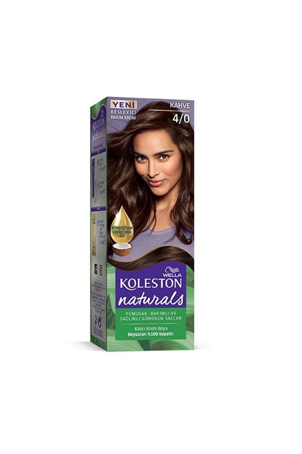 Ethab Ticaret Glb-Stl41414 Naturals Saç Boyası Kahve 4/0