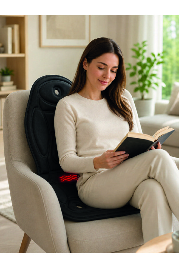 Ethab Gi̇yi̇m Sırt Bel Boyun Ve Kalça Destekli̇ Isıtmalı Masaj Koltuğu Mi̇nderi̇ - Glst2988-8595