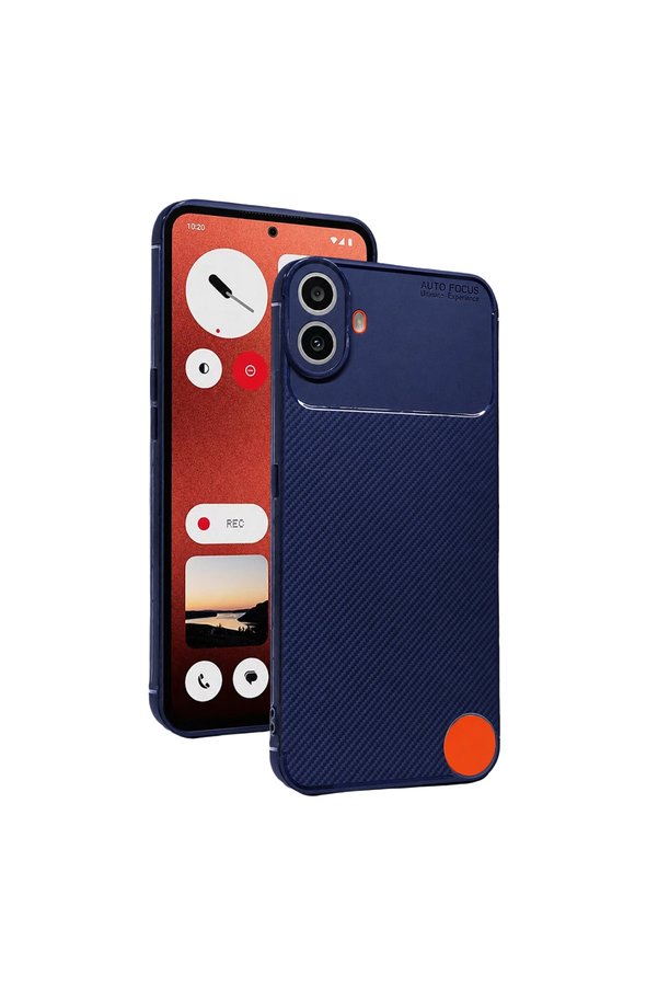 Evimdeyokyok Newface Nothing Phone Nothing Cmf Phone 1 Auto Focus Karbon Kapak - Lacivert