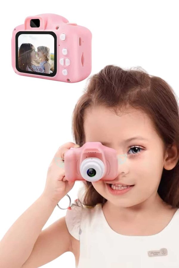 Ethab Giyim 2.0 Inç Ekran Mini 1080P Hd Çocuk Kamera Dijital Fotoğraf Makinesi - Glst5665-5358