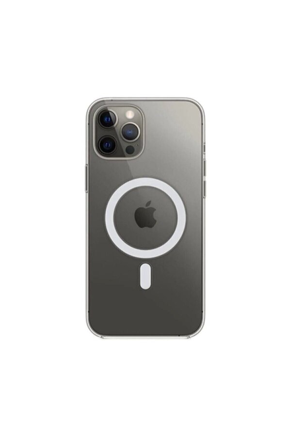 Ethab Ticaret Glb-Stl41414 Iphone 13 Pro Kılıf Kamera Lens Korumalı Magsafe Destekli Şeffaf Darbe Emici Sert Kapak