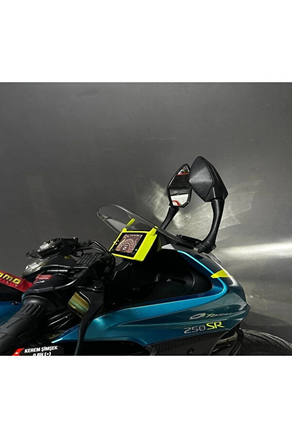 Alkan Mb Cf Moto Nk250 Ve Sr250 2019-2023 Uyumlu Km Koruyucu Kılıf Sarı