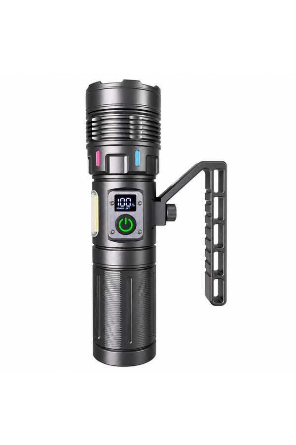 Evi̇mdeyokyok Gold Gp-292 50 Watt 5000 Lümen Profesyonel Şarjlı El Feneri̇