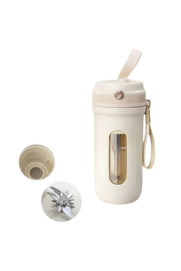 Ethab Gi̇yi̇m Usb Şarjlı Mi̇ni̇ Smoothi̇e Blender Prati̇k Meyve Karıştırıcı 350 Ml - Glst6738-1797