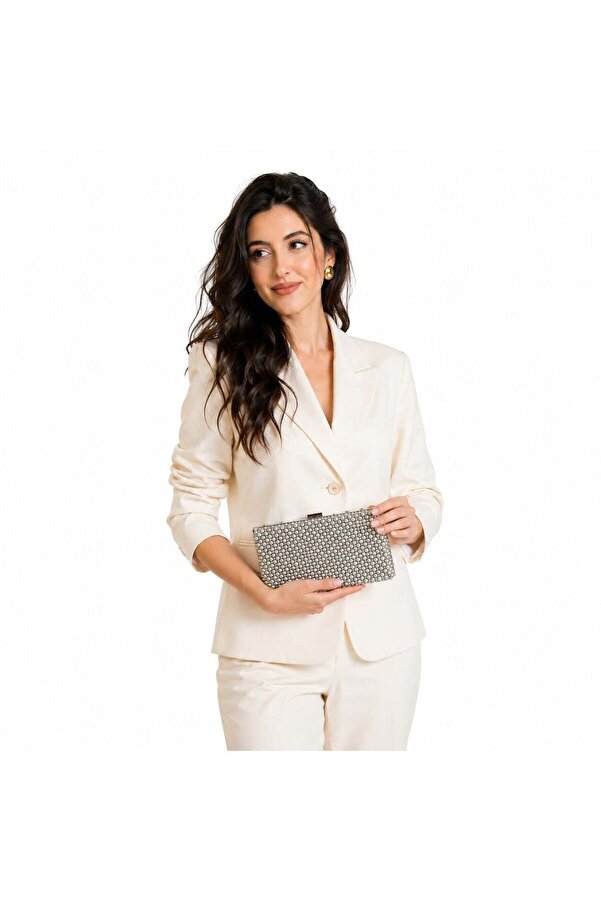 Ateli̇er Emi̇ne Clutch Slate