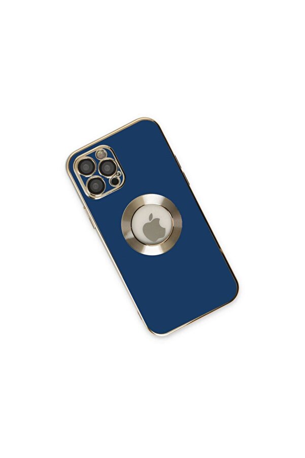 Ethab Ti̇caret Glb-Stl41414 İphone 12 Pro Kılıf Store Si̇li̇kon - Mavi̇