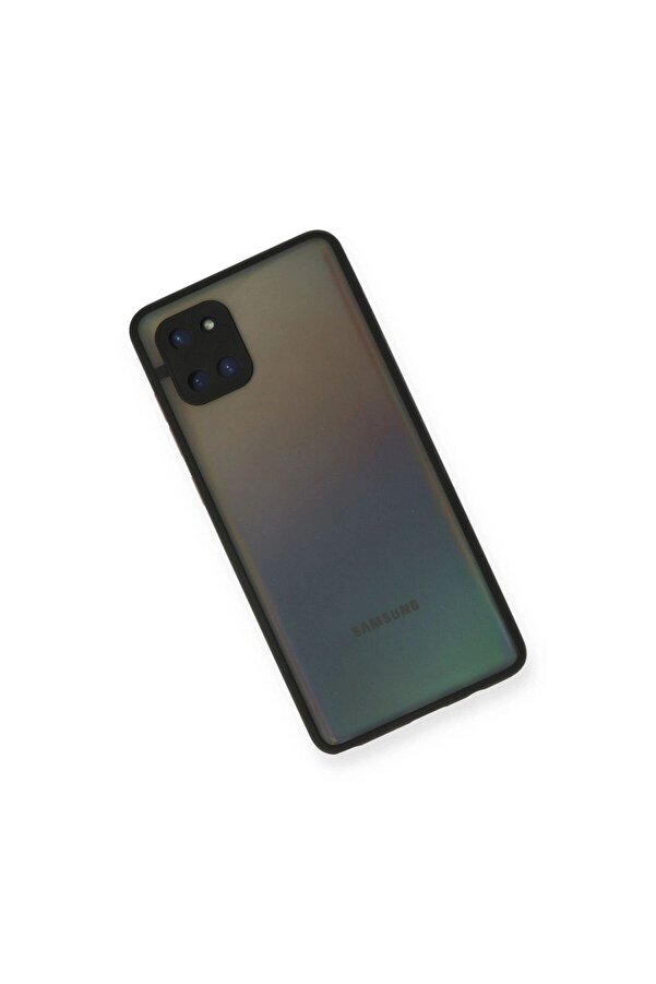 Ethab Ti̇caret Glb-Stl41414 Samsung Galaxy A81 / Note 10 Li̇te Kılıf Montreal Si̇li̇kon Kapak - Si̇yah